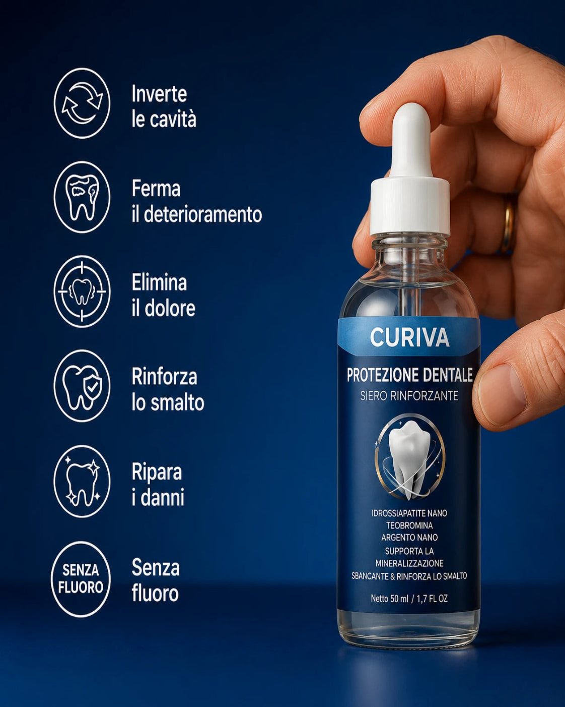 Curiva™ Protezione Dentale Rinforzata