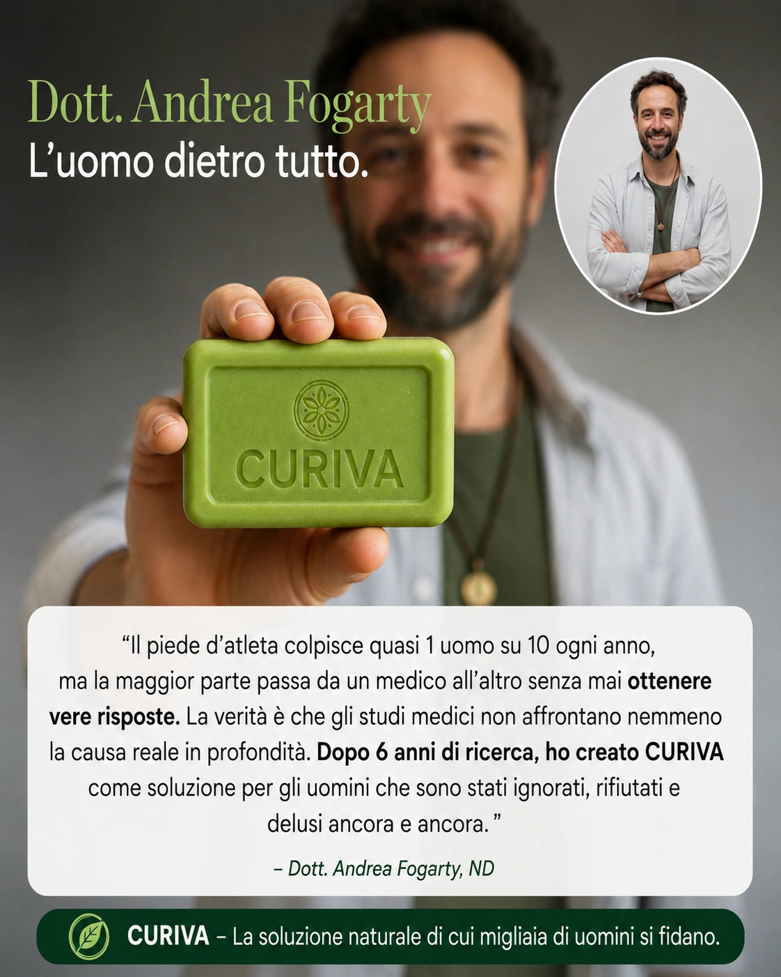 Sapone antimicotico CURIVA®