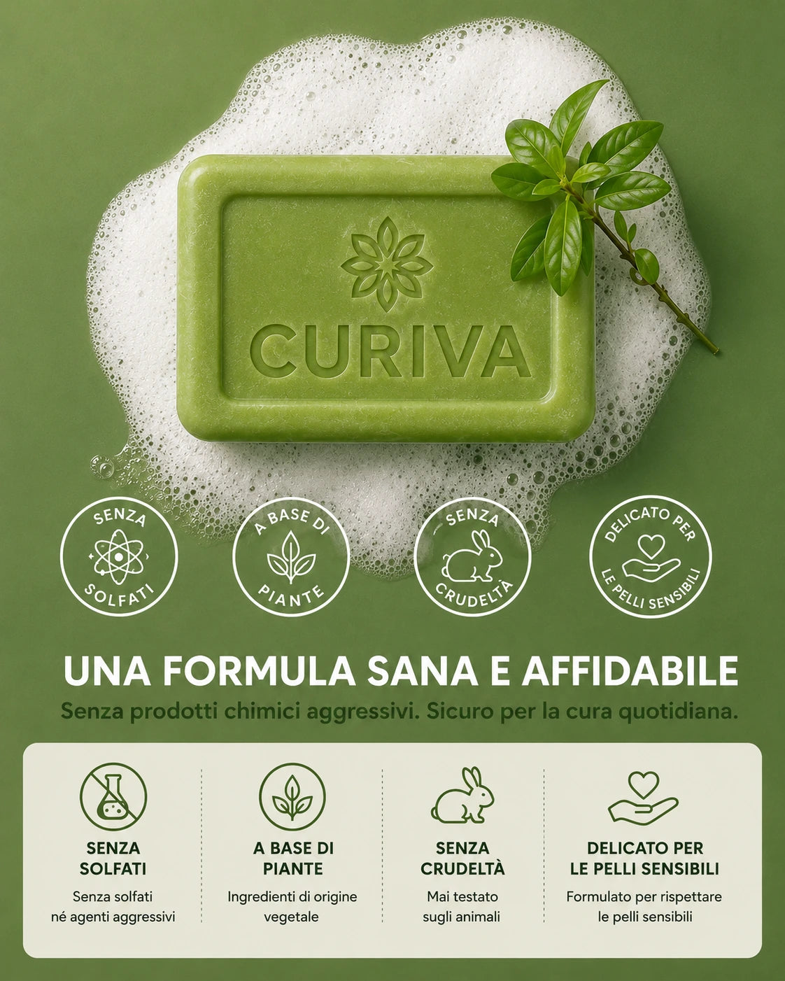 Sapone antimicotico CURIVA®